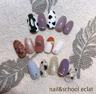 ネイル センター南 eclatのネイルデザイン