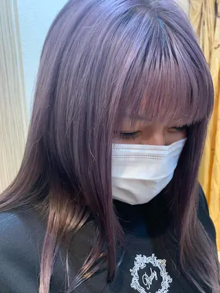 ロング カラー DiMPlE  ディンプル所属・🌸スタイリスト 山浦美恵のヘアスタイル