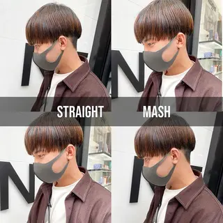 ショート パーマ メンズ 韓国風ハッシュカット 🇰🇷オリーブ職人のヘアスタイル