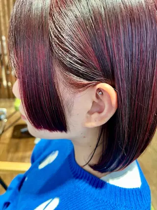 ショート カラー 遠山 祐樹のヘアスタイル