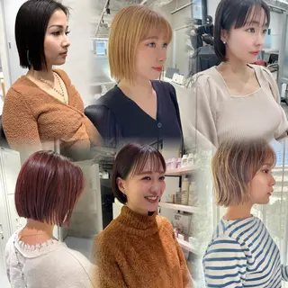 ショート 明松 功喜のヘアスタイル