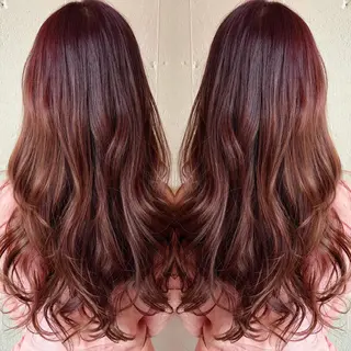 ロング あらき ちさとのヘアスタイル