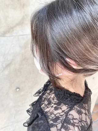 セミロング カラー JIL BLAN所属・JIL BLAN NAOのヘアスタイル