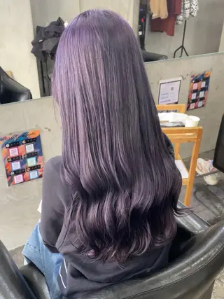 ロング カラー Maison Halu YUKIのヘアスタイル