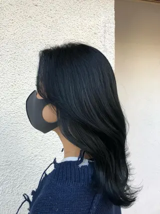 セミロング putri店長 和田鈴采のヘアスタイル