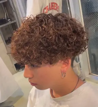 パーマ メンズ 【fifth】渡部 永遠のヘアスタイル