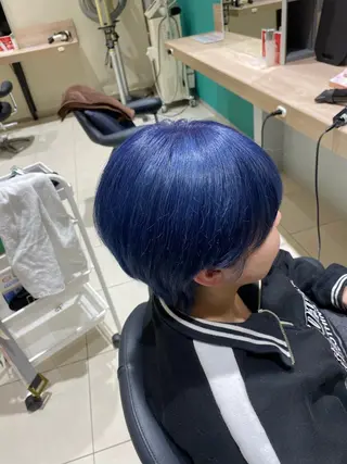 カラー 福光 悠のヘアスタイル