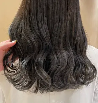 ロング カラー 平尾/薬院*北谷治子 *艶髪レイヤーカットのヘアスタイル