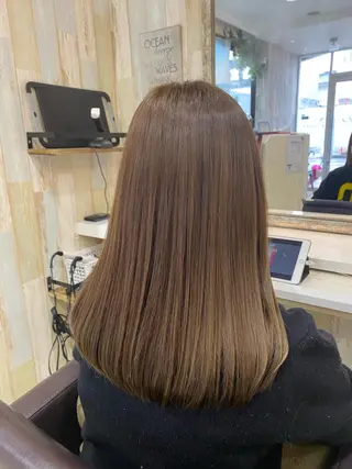ミディアム カラー hair&design Navy所属・石井 彰浩のヘアスタイル