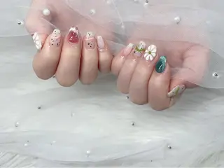 ネイル pink nailのネイルデザイン