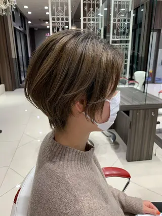 ショート カラー 古畑 佑悟のヘアスタイル