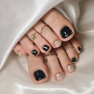 ネイル junna のぞいてねのネイルデザイン