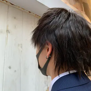 メンズ 韓国ヘア×ハイトーン AYA💫のヘアスタイル