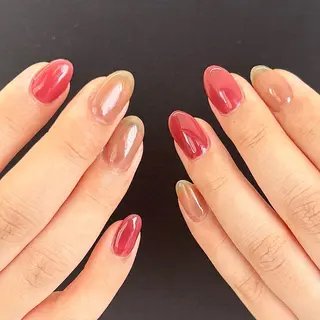ネイル eyelash&nail Lucia 難波店所属・田中 美羽のネイルデザイン