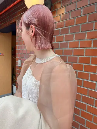 ショート カラー トレンドと似合わせ/ マンツーマン/西上楓のヘアスタイル