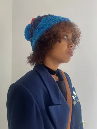 ミディアム カラー 渡部 真世のヘアスタイル