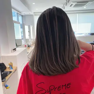 ミディアム カラー メンズ JILBLAN京都 ショート/ハイライトのヘアスタイル