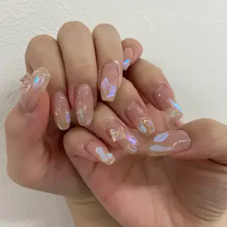 ネイル HIKARI 4uまつ毛ネイルのネイルデザイン