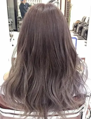 セミロング カラー ai 浅草橋のヘアスタイル