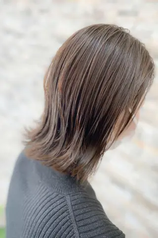 ミディアム 女性カットモデル 🎀宮部楓奈のヘアスタイル