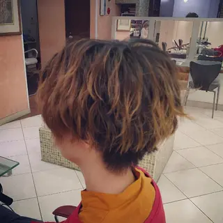 ショート ヘアアレンジ メンズ 🐺一ノ瀬 凌 / デザインウルフ🐺のヘアスタイル