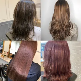 カラー ヘアアレンジ 平原 ミレイのヘアスタイル