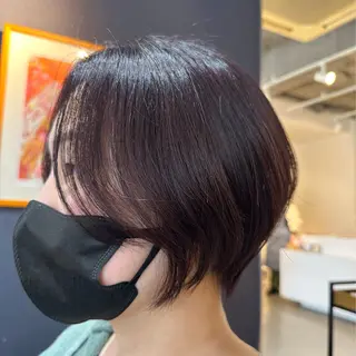 ショート COCU所属・絹笠 賢のヘアスタイル