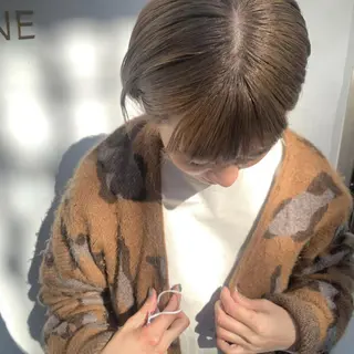 ショート misch by urban所属・名駅🦢大人艶カラー 🪽カミヤアカネのヘアスタイル