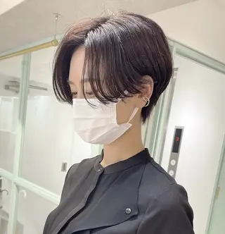 ショート カラー HAZEL博多所属・杉村 一輝のヘアスタイル