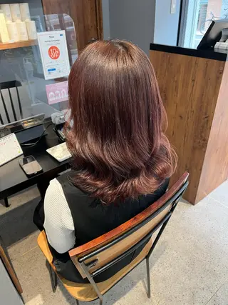 セミロング 髪質改善✨/中屋敷 はじめのヘアスタイル