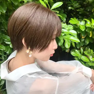 ショート 本田 昂之のヘアスタイル