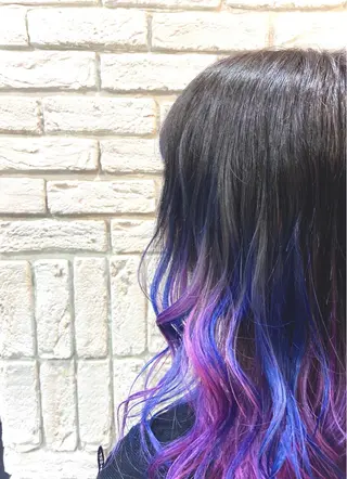 セミロング カラー 🦉静かに過ごしたい 方、個室席🦉タナカのヘアスタイル