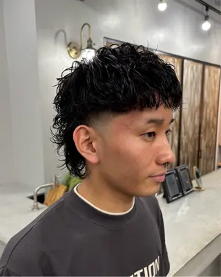 ショート パーマ メンズ 💈メンズ特化💈 テッペイのヘアスタイル