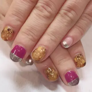 ネイル 🎀12/08ご予約 ◎ 本田 知美🎀のネイルデザイン