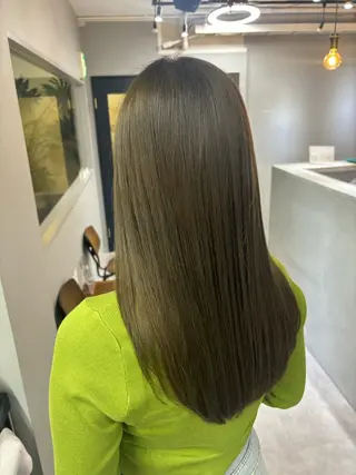 ロング カラー きよはらちさき🍑 柔らかカラー🌱🫧のヘアスタイル