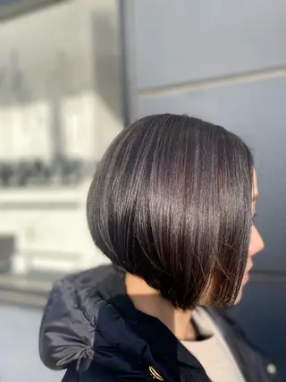 カラー 佐々木 恵のヘアスタイル