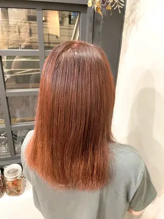 セミロング カラー ✨レディースカット モデル募集✨イブキのヘアスタイル