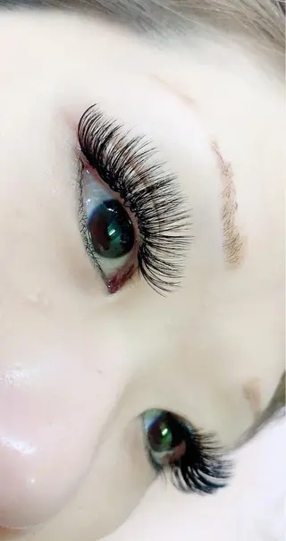 マツエク・マツパ Ai& Hitomiのマツエク・マツパデザイン