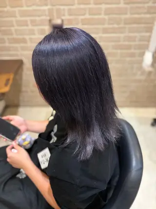 ミディアム 💛 みおのヘアスタイル