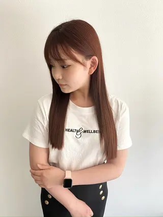 セミロング 指名支持率NO.1 スタイリストのヘアスタイル