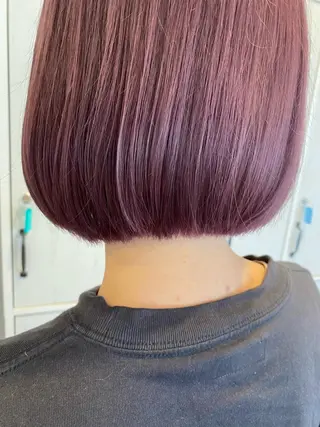 ショート カラー ELLE&SALLY 石野のヘアスタイル