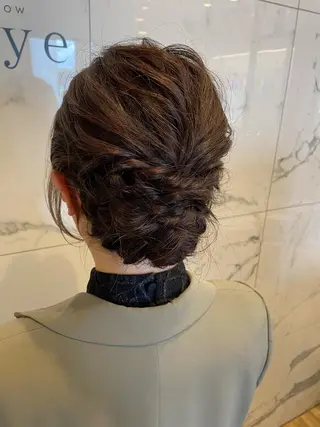 ヘアアレンジ 岡村 真子のヘアスタイル
