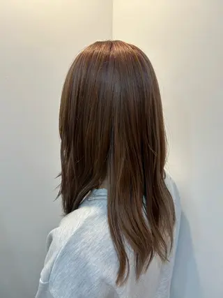 セミロング Joyeux hair design【ジョワイユヘアーデザイン】所属・盛本 彩乃のヘアスタイル