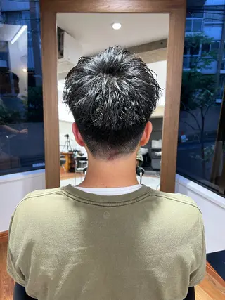 ショート メンズ メンズカット✂️ スキンフェード伊藤陸のヘアスタイル