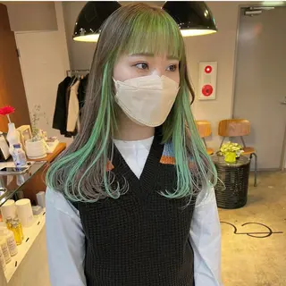 ロング カラー cope'u  emu所属・cope'u moneのヘアスタイル