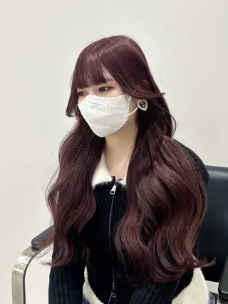 ロング MAEUL NAGOYA所属・⛓韓国IDOLヘア 🥀🖤/あいりのヘアスタイル
