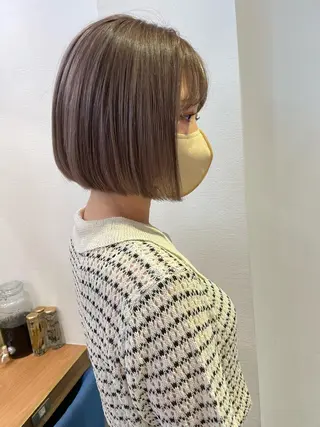 ショート カラー 宮嶋 蓮のヘアスタイル