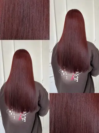 カラー fudge所属・MaisonHALU 松浦光咲のヘアスタイル