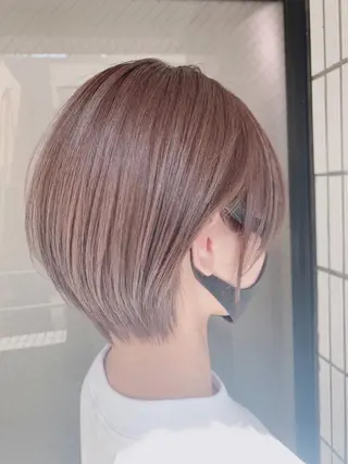 ショート 【赤み消しカラー】 中野浩太のヘアスタイル