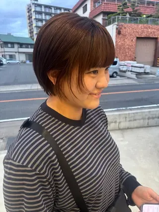ショート カット/パーマ すぎやまれいなのヘアスタイル